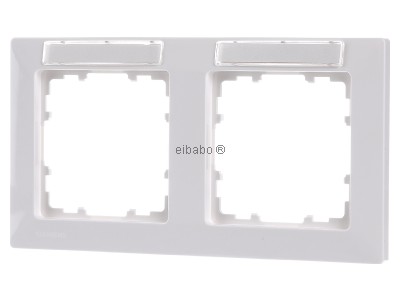 Двойная рамка 151x80 мм ti/ws - двусторонняя рамка белого цвета 5TG2552-1