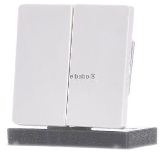 Накладка на переключатель Ser/Dop.Switch Delta Vita, tws - белая, 5TG6205