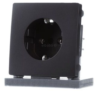 Розетка SCHUKO антрацитового цвета - Электрическая розетка 5UB1853-0AC01