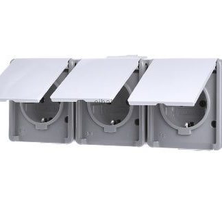 Розетка Schuko Delta surface, dGr/hGr - 5UB4731