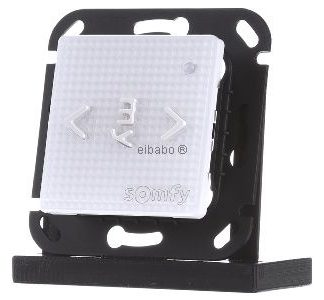 Центральная кнопка Smoove Origin IB Pure Shine — управление встраиваемыми рулонными шторами 1811272