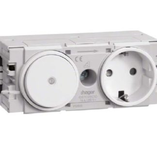 Комбинированный выключатель/розетка GS11009016