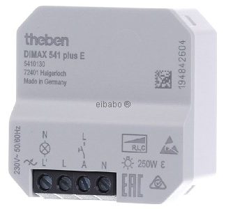 Универсальный встраиваемый диммер для светодиодов ESL+230V № - DIMAX 541 плюс резистор E.
