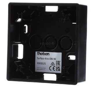 Черный корпус для поверхностного монтажа iON, KNX, LUXORliving Surface Box iON BK