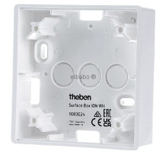 Настенный корпус белого цвета iON, KNX, LUXORliving Surface Box iON WH