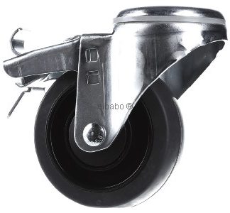 Комплект черных колес Si, 4 штуки. - Аксессуары для бытовой электроники PFA9114 sw-si (VE4)