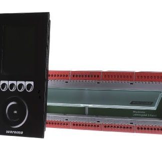 Двухканальный пульт управления рулонными шторами Wisotronic, черный, артикул 1002845.