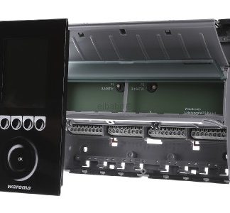 Двухканальный накладной пульт управления рольставнями Wisotronic, черный — 1002857